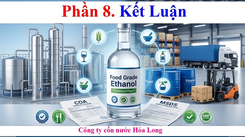 Mua Cồn Ethanol Thực Phẩm Ở Đâu Uy Tín? Hướng Dẫn Chọn Mua Đúng Chuẩn Chất Lượng